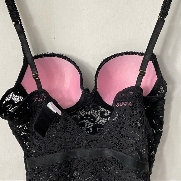 Black Push-up Bodysuit - Picture 4 of 4